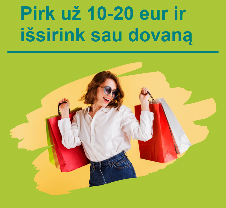 Užsakymas 10-20 eur